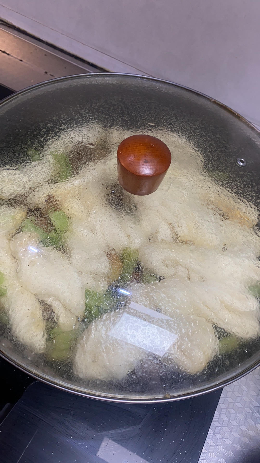 排骨豆角焖卷子