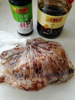 超简单入味吮指多汁电饭锅焗鸡的做法 步骤3