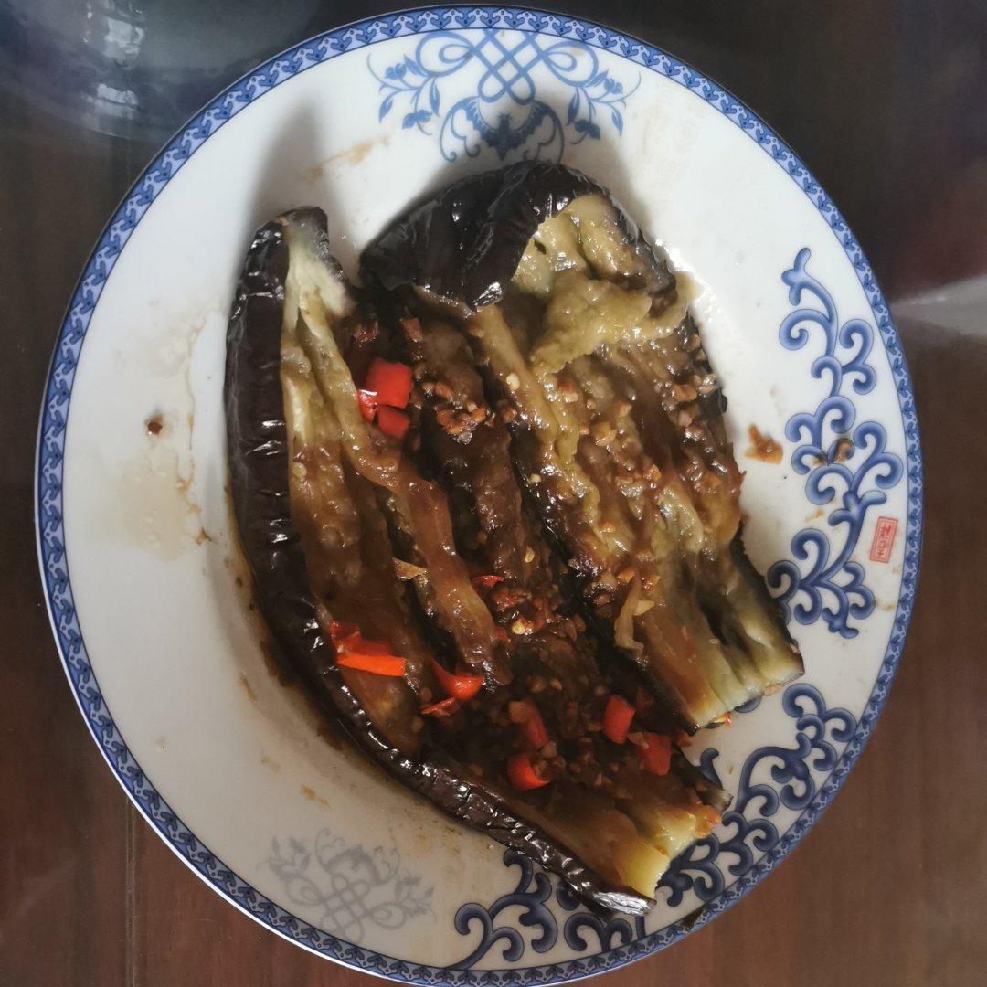 蒜蓉茄子，比烧烤摊的还好吃！