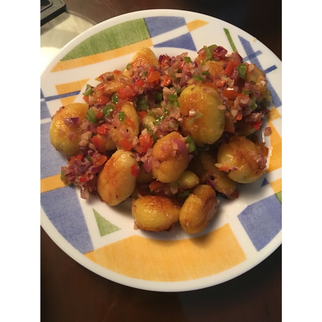 孜然香辣小土豆 Dry Fried Baby Potato