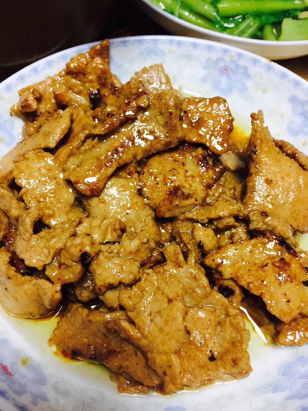 蜂蜜孜然猪扒肉的做法