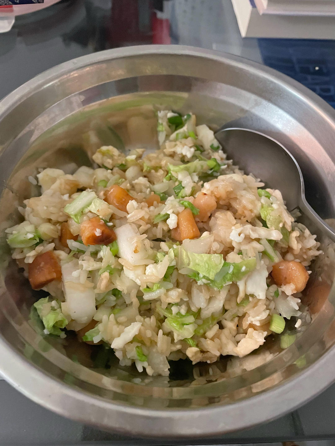 瑶柱蛋白炒饭