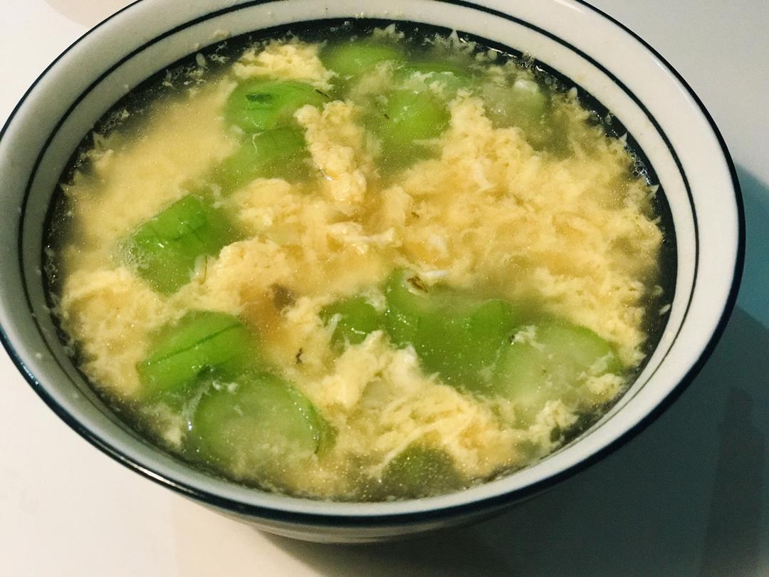 丝瓜蛋花汤
