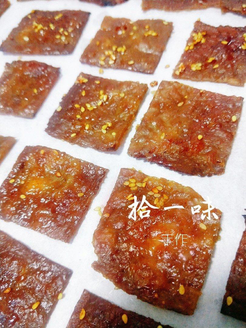 唇齿留香超味美猪肉脯     （烤箱和平底锅双版本）