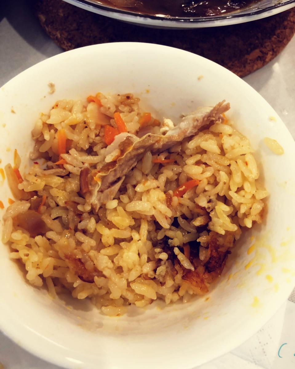 孜然羊肉焖饭