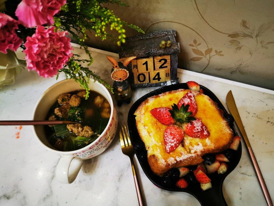 隔夜法式厚吐司