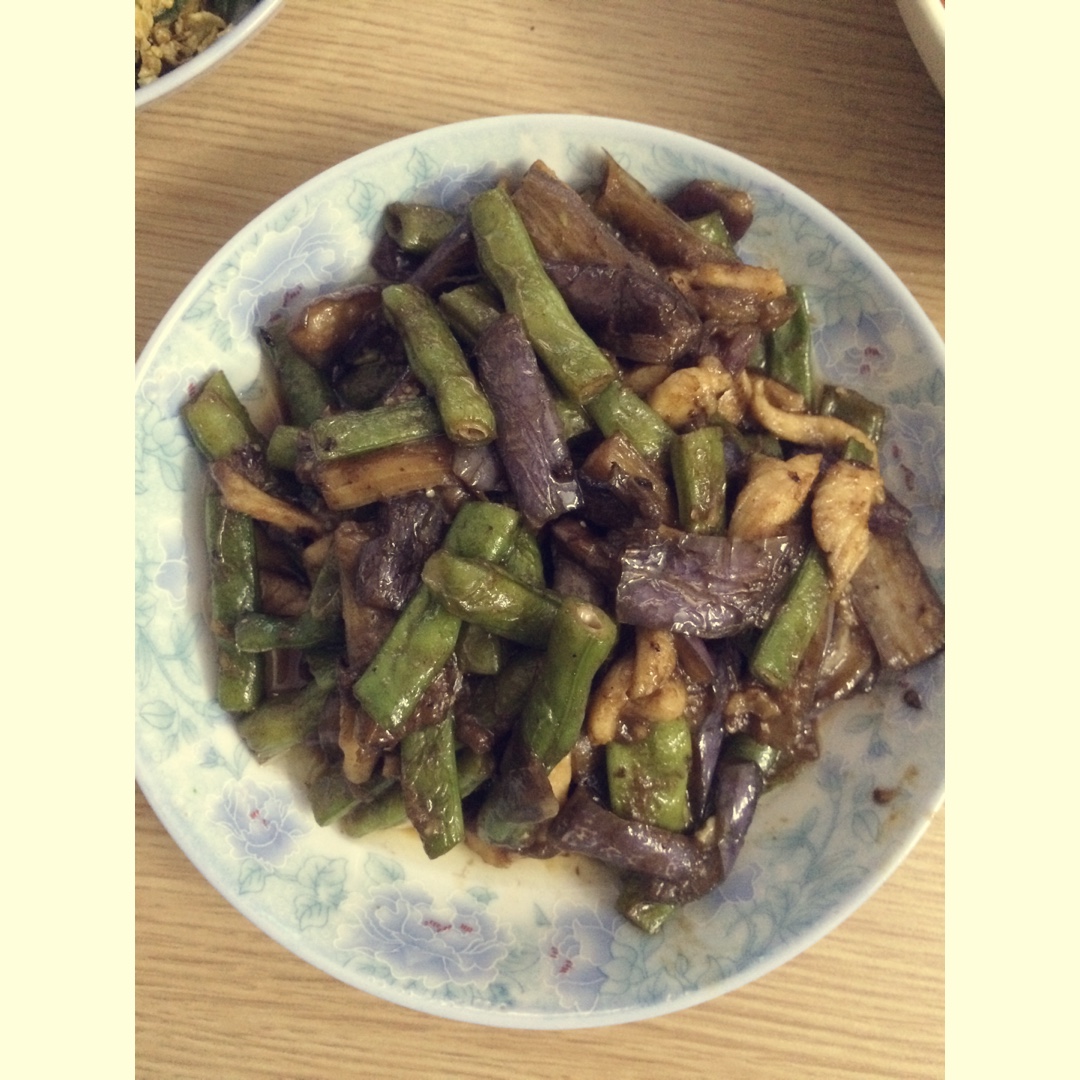 茄子豆角