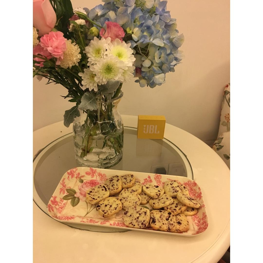低糖少油版蔓越莓饼干