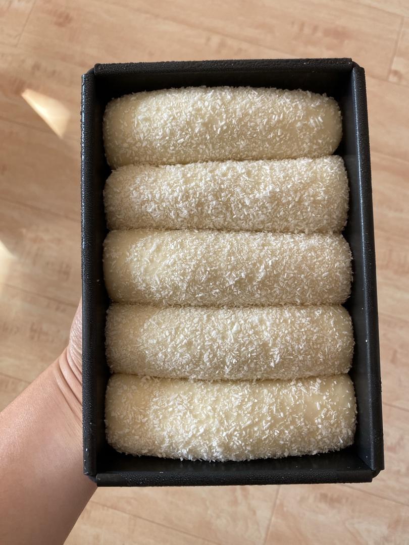 抹茶奶酥小金砖（70%中种吐司）