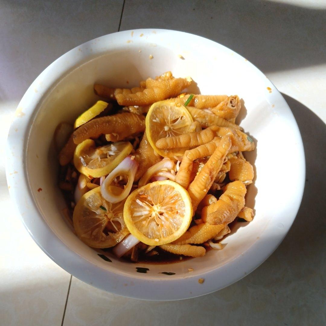 【柠檬酸辣鸡爪】自制超级无敌美味的网红鸡爪