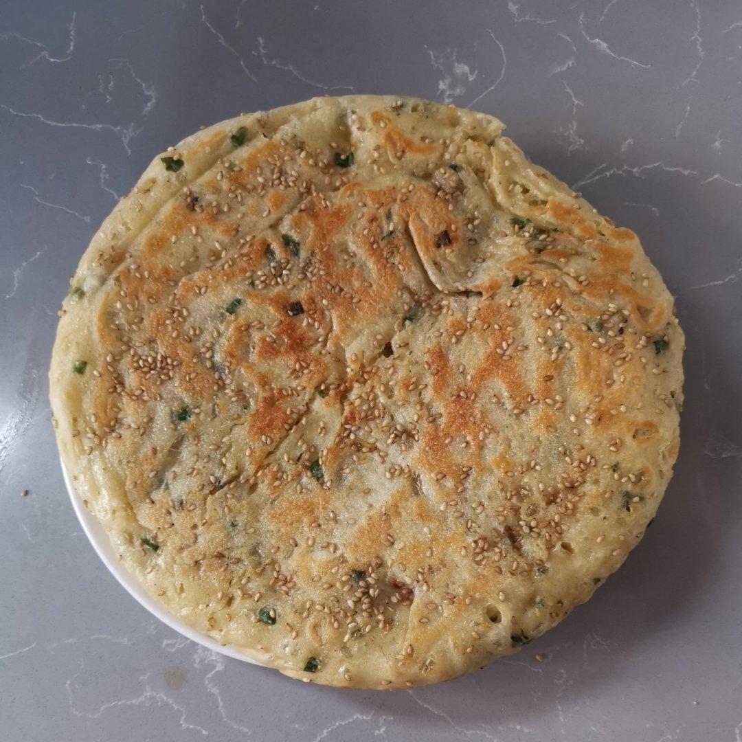懒人葱油饼（🥢搅一搅就行）