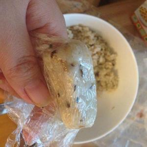 宝宝辅食：花菇芋头饭团（10m+）的做法 步骤7