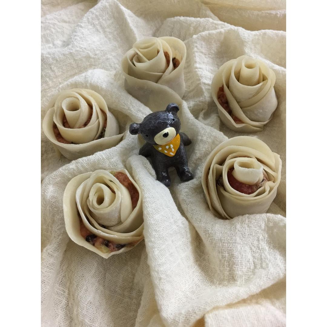 玫瑰花饺子