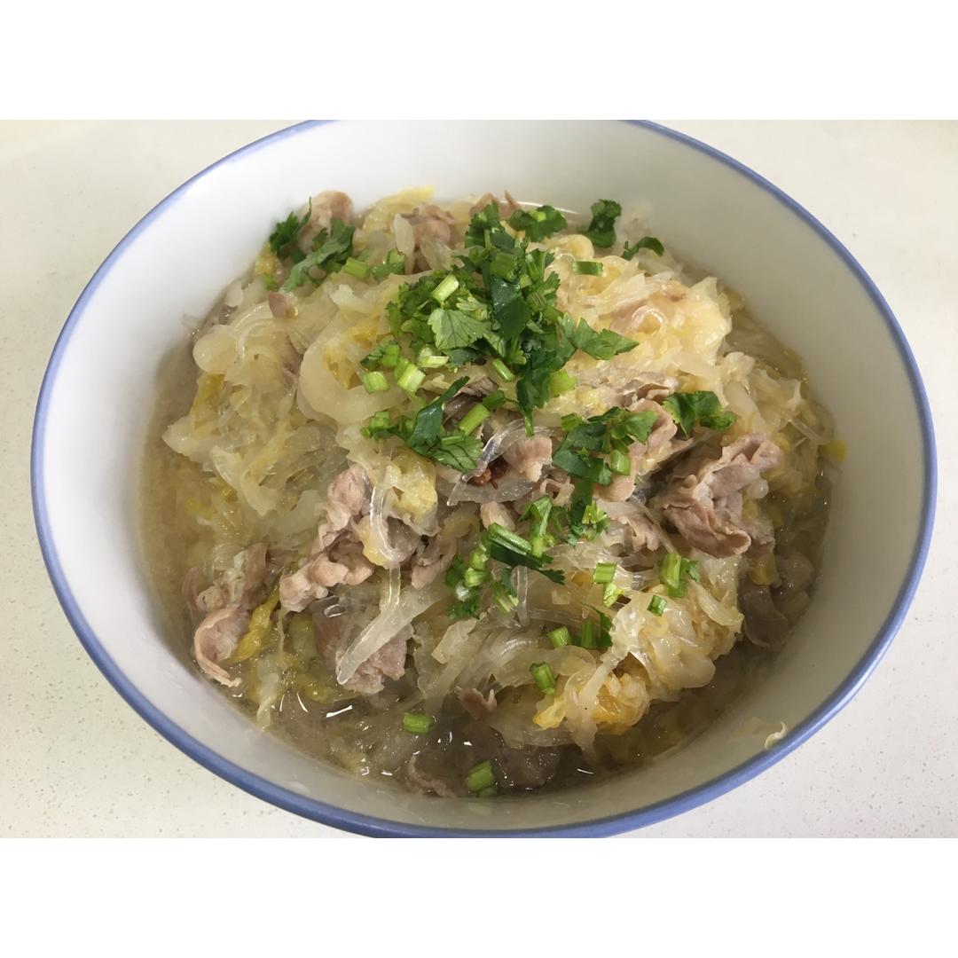 酸菜汆羊肉