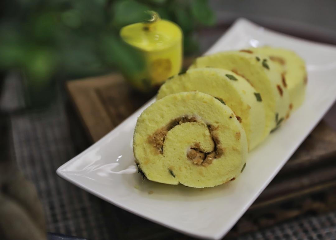 怎么卷都不裂的肉松蛋糕卷