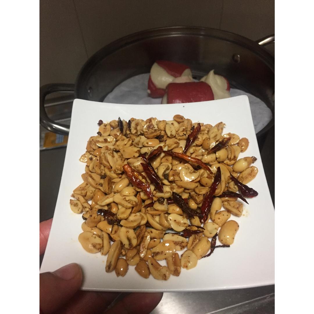 自制夏日下酒菜酒鬼花生