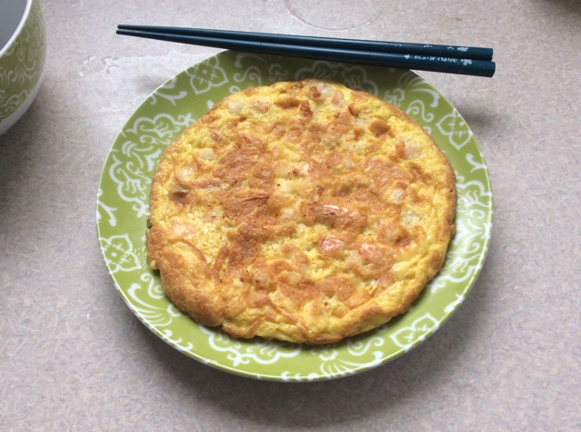 虾仁跑蛋