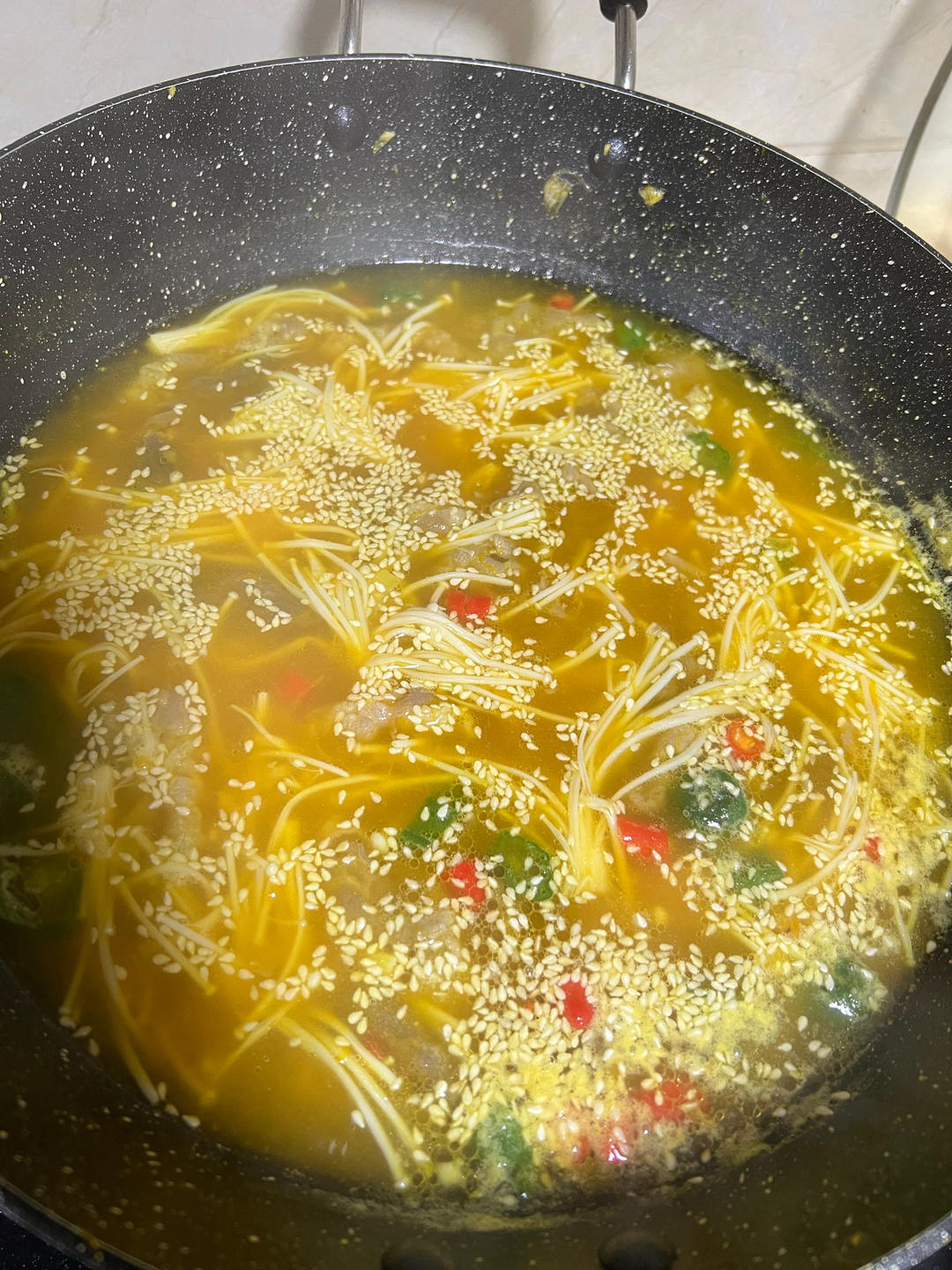 金汤肥牛，做法挺简单的，很开胃很下饭