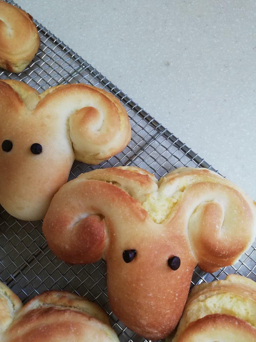 羊羊羊 🐏 椰蓉小面包、一次就成功‼️