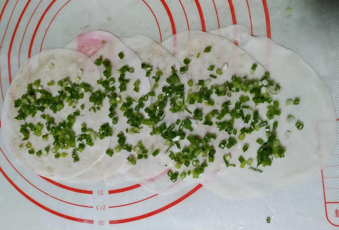 饺子皮葱油饼