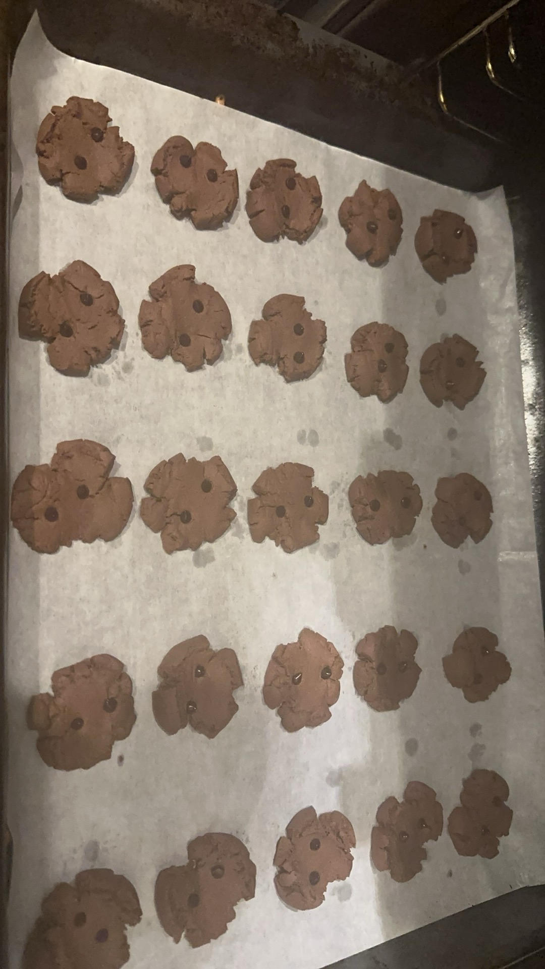 🍪入口即化的巧克力玛格丽特饼干｜零失败！