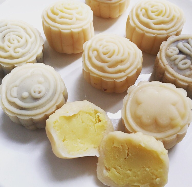 《Tinrry下午茶》冰皮月饼（奶黄馅）