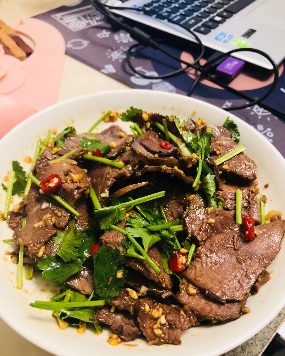 小好0917做的凉拌牛肉