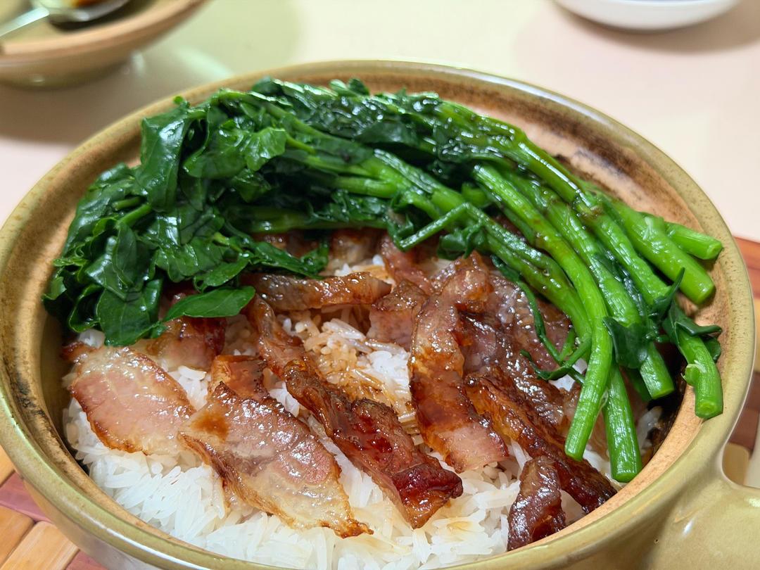 煲仔饭（不用一滴油完美结锅巴）