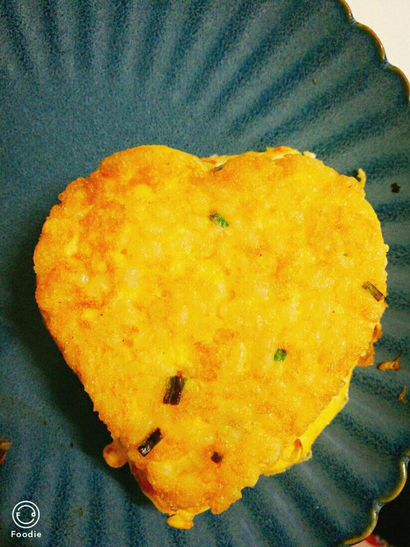 鸡蛋米饭饼