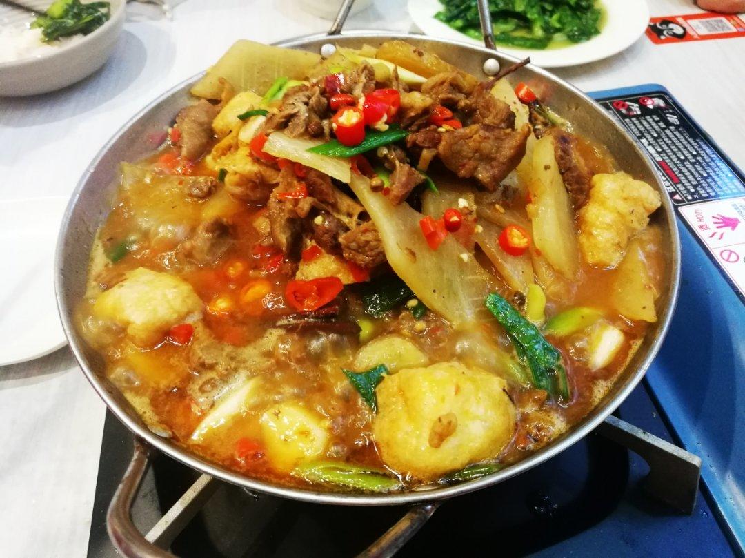 驴杂干锅