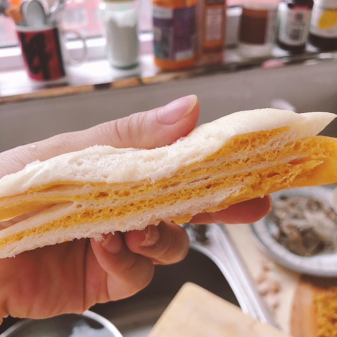 双色南瓜馒头 宝宝辅食食谱