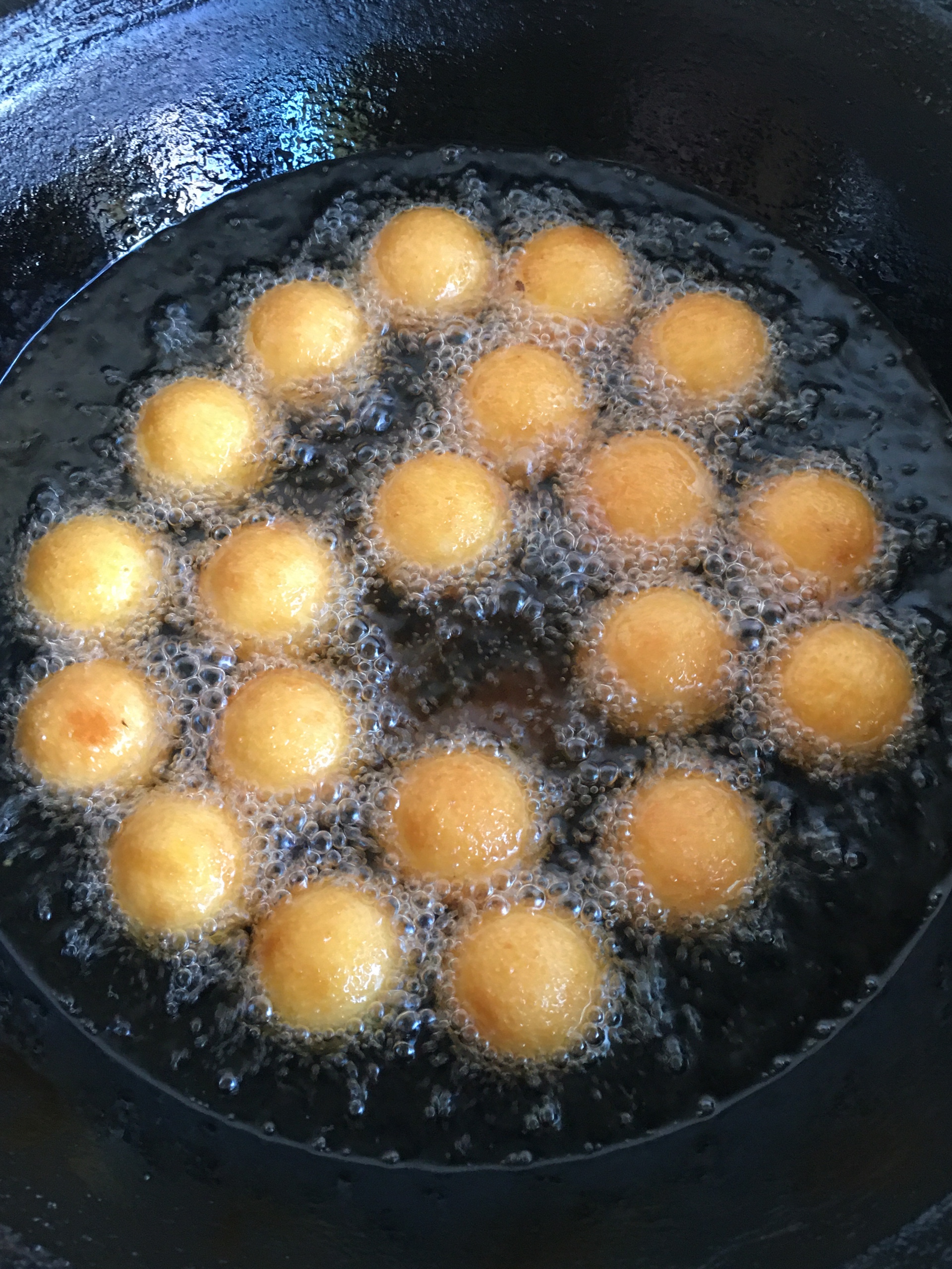 油炸༄「香芋地瓜丸」༄的小技巧的做法 步骤5