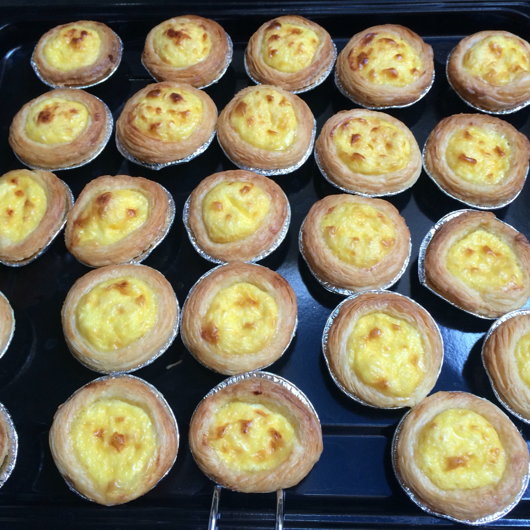 超完美味道超正的蛋挞配方，比KFC的还要嫩还要香~做过最好吃的蛋挞配方