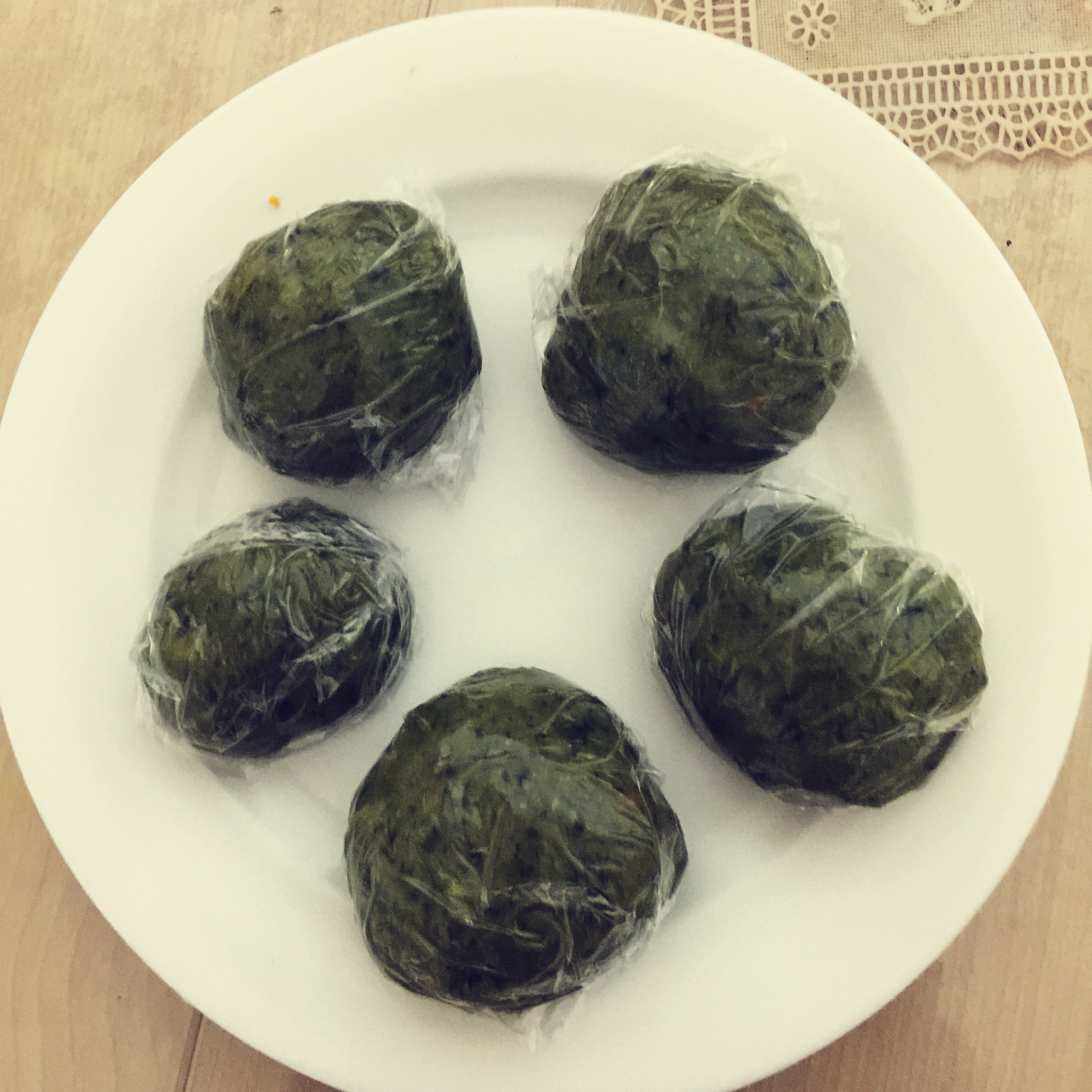 新晋网红【杏花楼 咸蛋黄肉松青团】