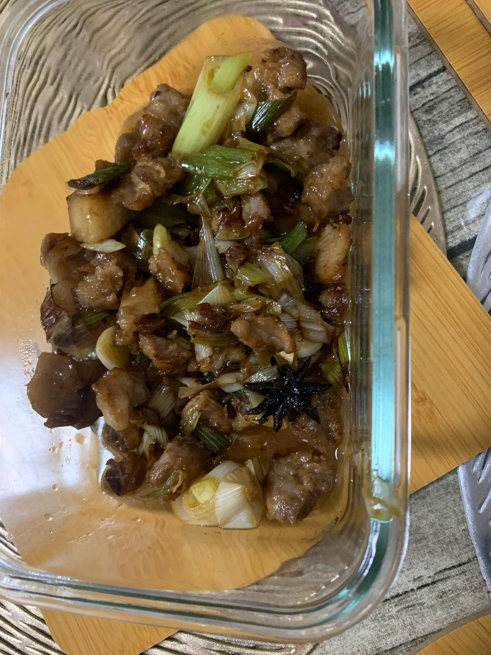 葱爆羊肉—连汤都不舍得倒，留着拌饭！