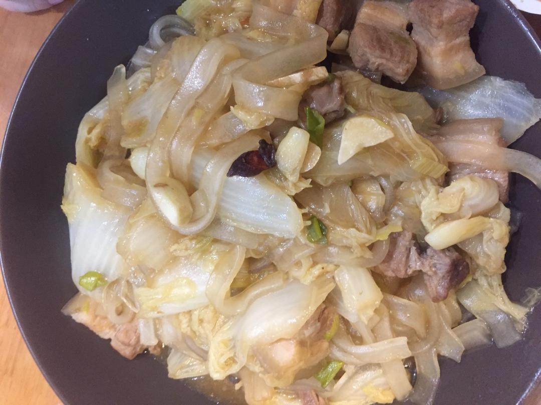 白菜炖粉条