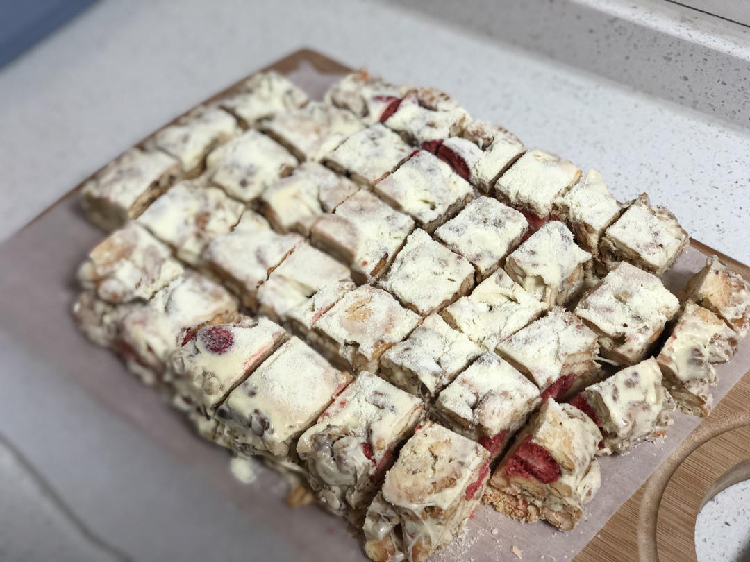 雪花酥  不甜版