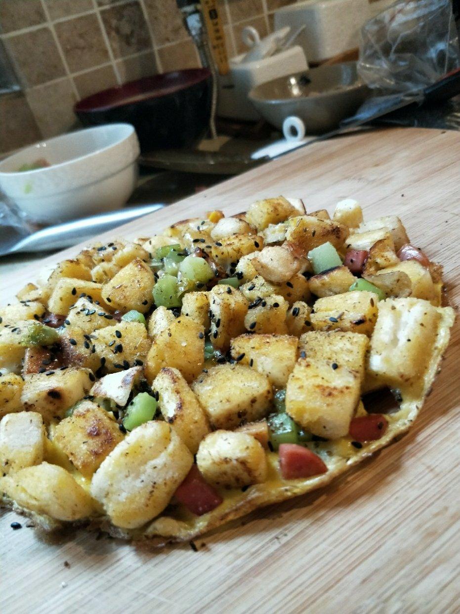 快手馒头伪披萨