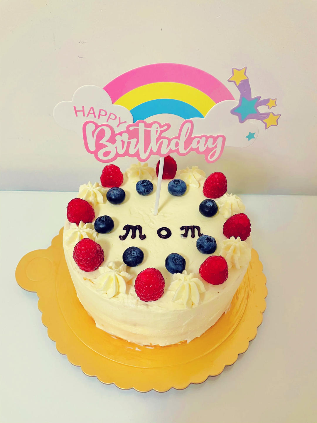 树莓蛋糕（低糖版）