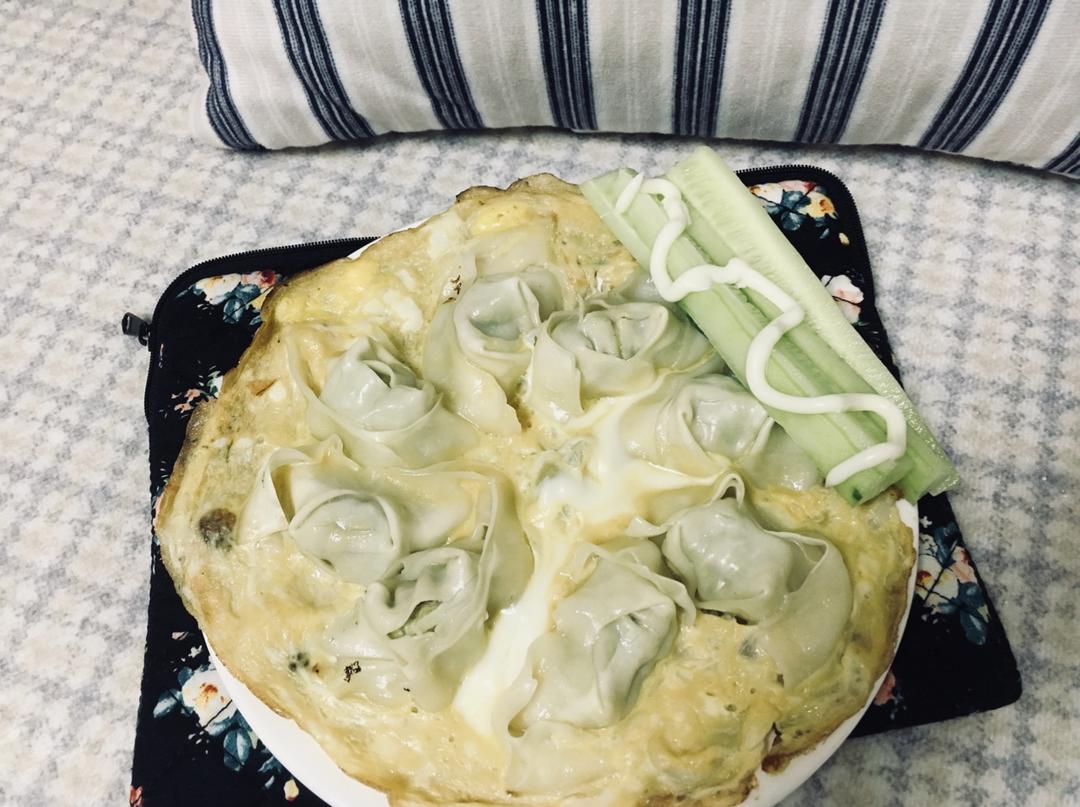 抱蛋煎馄饨