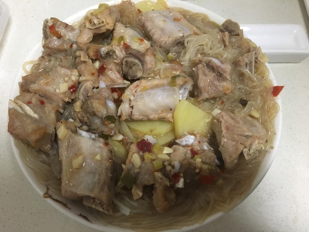 豉椒蒸土豆排骨
