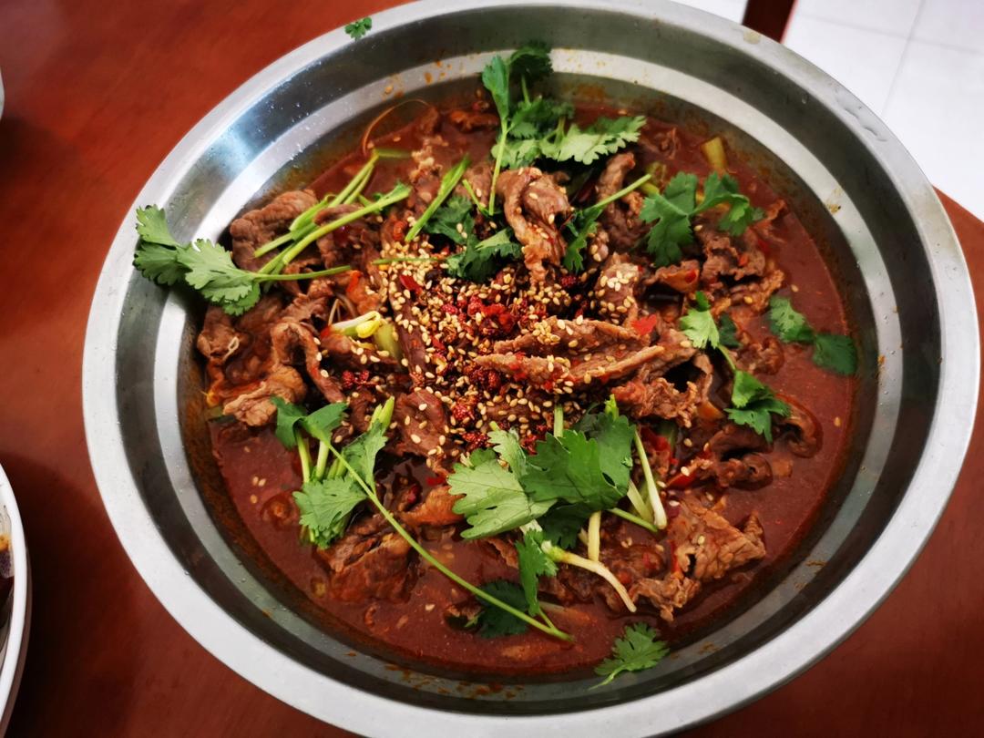 水煮牛肉（不辣少油健康版）