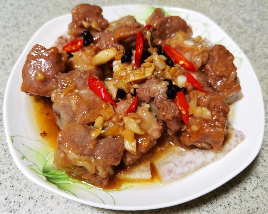 可以媲美酒楼的蒸排骨
