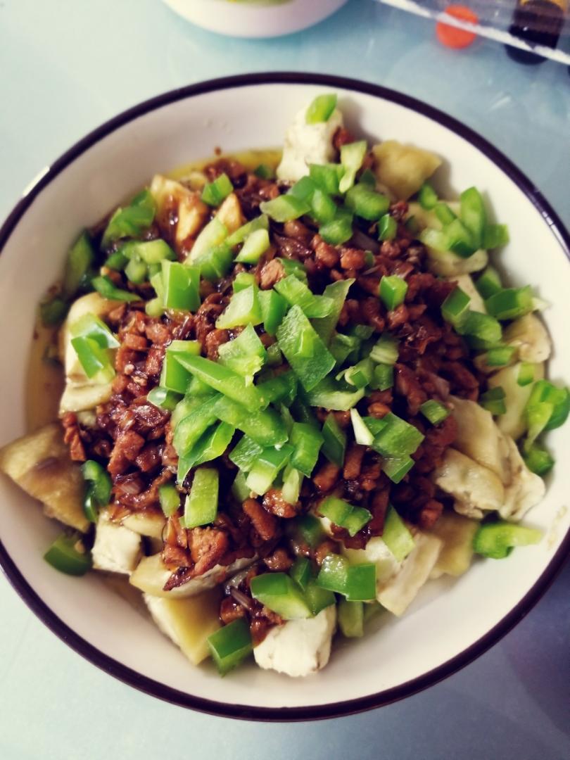 肉末拌茄子