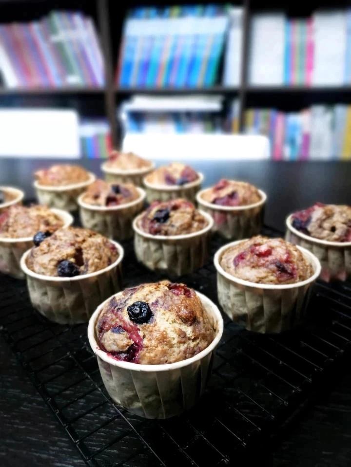 酸奶全麦早餐马芬丨健康·烘焙