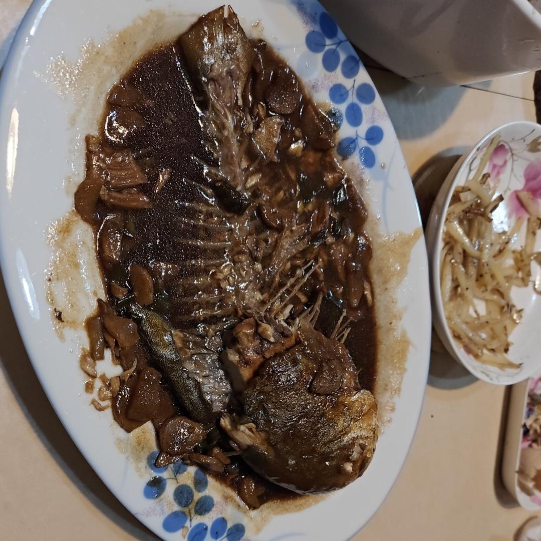【家常菜】上海红烧鲳鱼