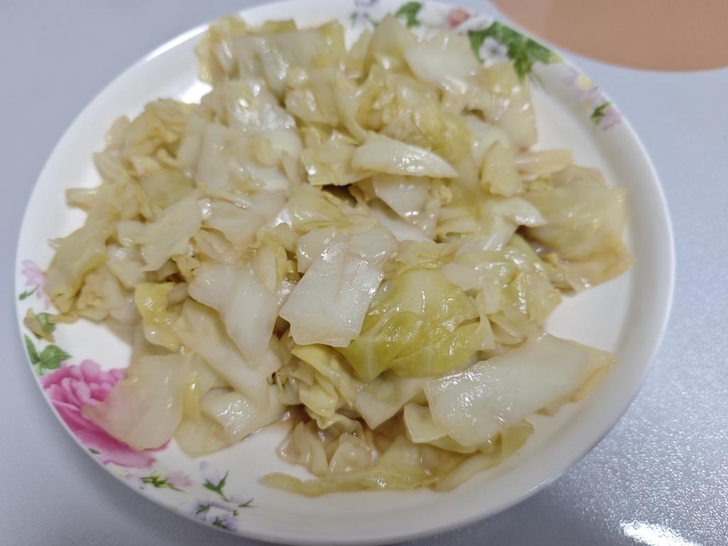 素炒甘蓝丝