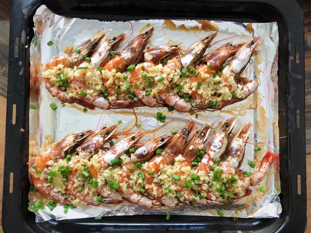 蒜蓉烤大虾