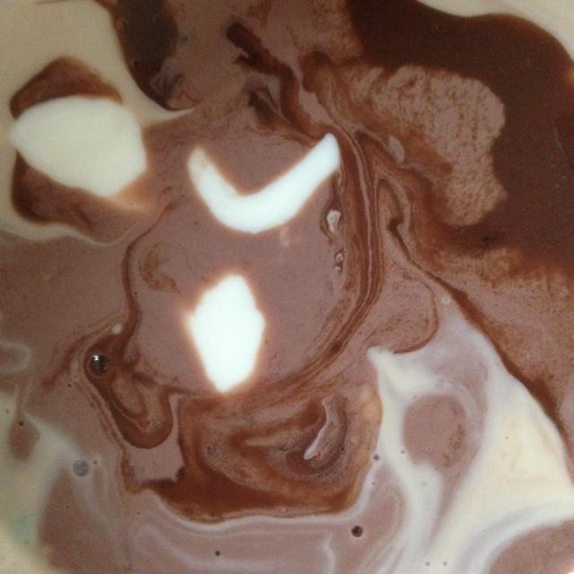 巧克力蜜豆酸奶的做法