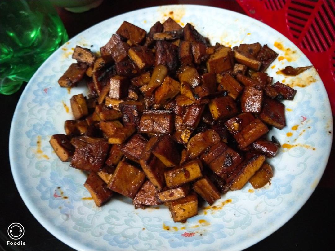 下饭神器---老干妈炒香干